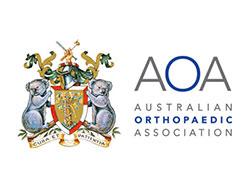 Australian Orthopaedic Association Logo gry